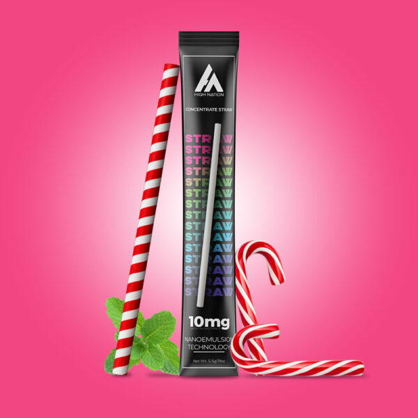 peppermint straw