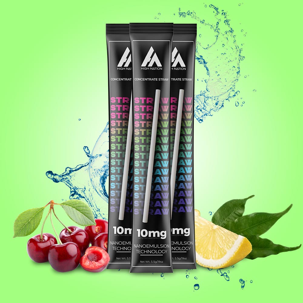 delta 9 straws triple pack