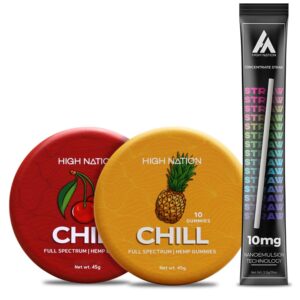 2 Delta-8 Gummies + THC Straw