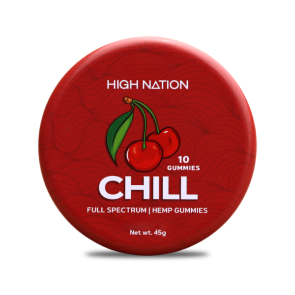 the high nation cherry chill gummies