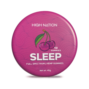 the high nation cherry sleep gummies