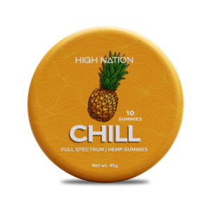 the high nation pineapple chill gummies